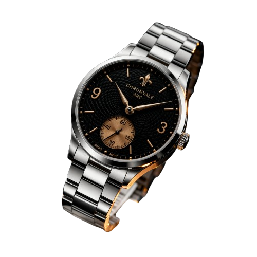 Chronvale Timepieces — blue guilloché concept render